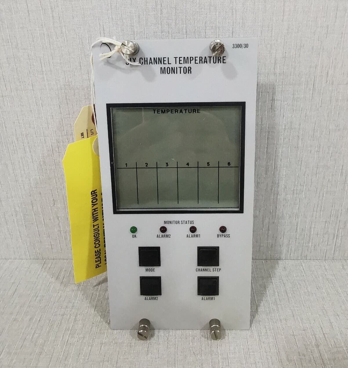 Bently Nevada 3300/30 SIX CHANNEL TEMPERATURE MONITOR PWA 84933-01