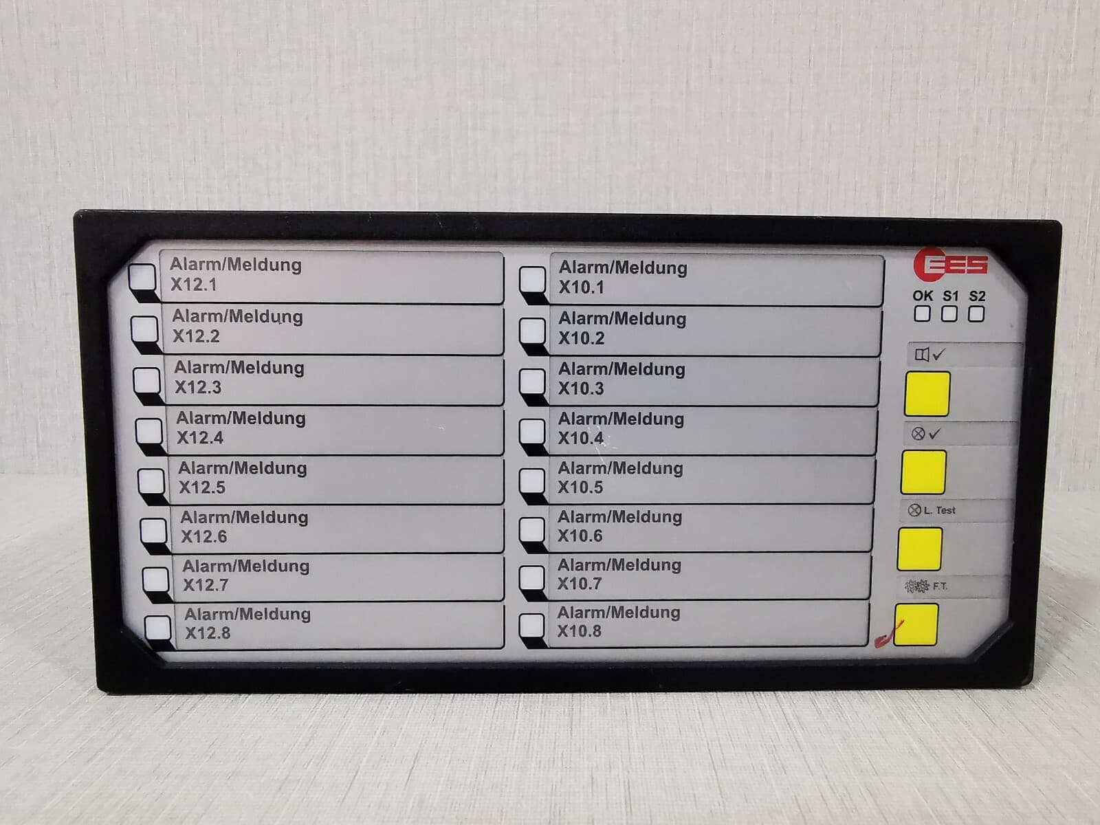 EES 59UW55EF0R15 Panel Mounted Fault Annunciator Series USM16E-55-850-XXX-R-15