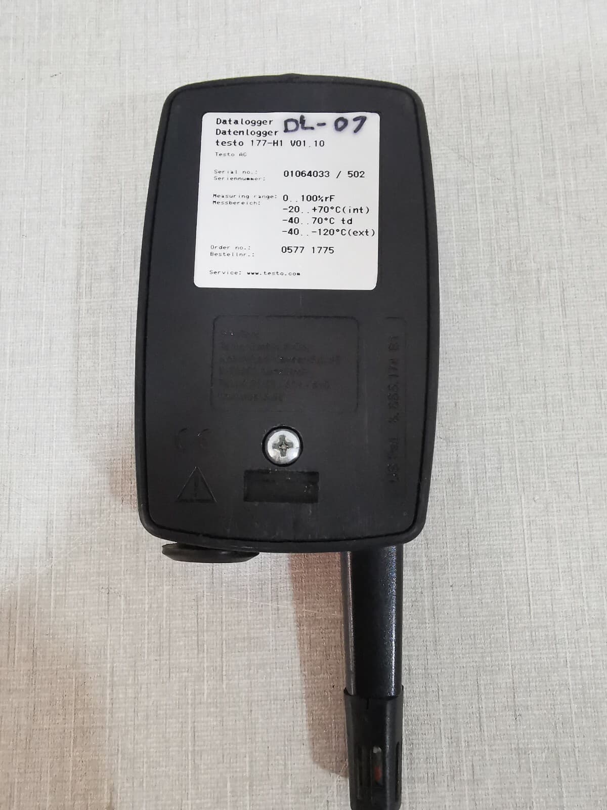 TESTO 177-H1 Humidity Temperature Data Logger