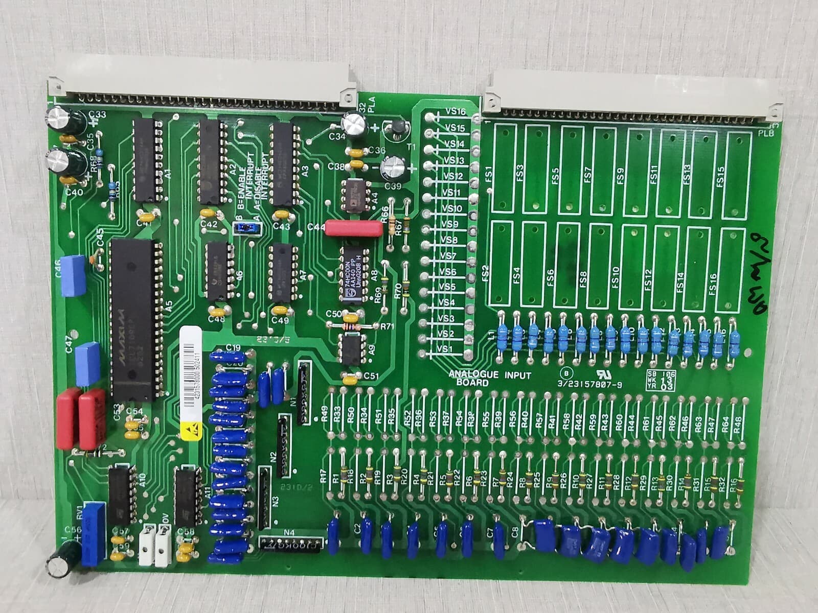 Invensys S-UNC-AI PROCESSOR CARD 027924