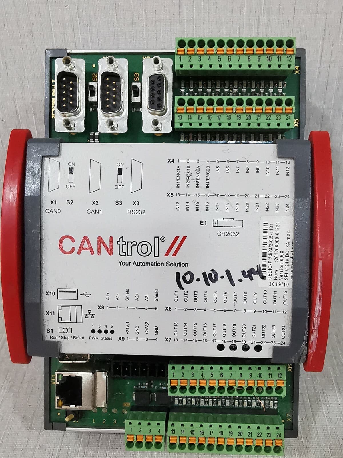 CANtrol 2C3790L04-LT PLC CONTROLLER CEDIO-P 24/24/2-0.5-1131