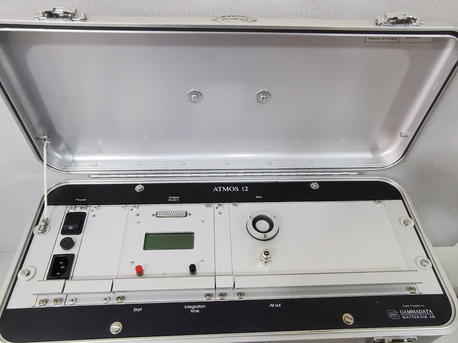 ATMOS 12DPX / ATMOS 12 RADON MEASURING DEVICES