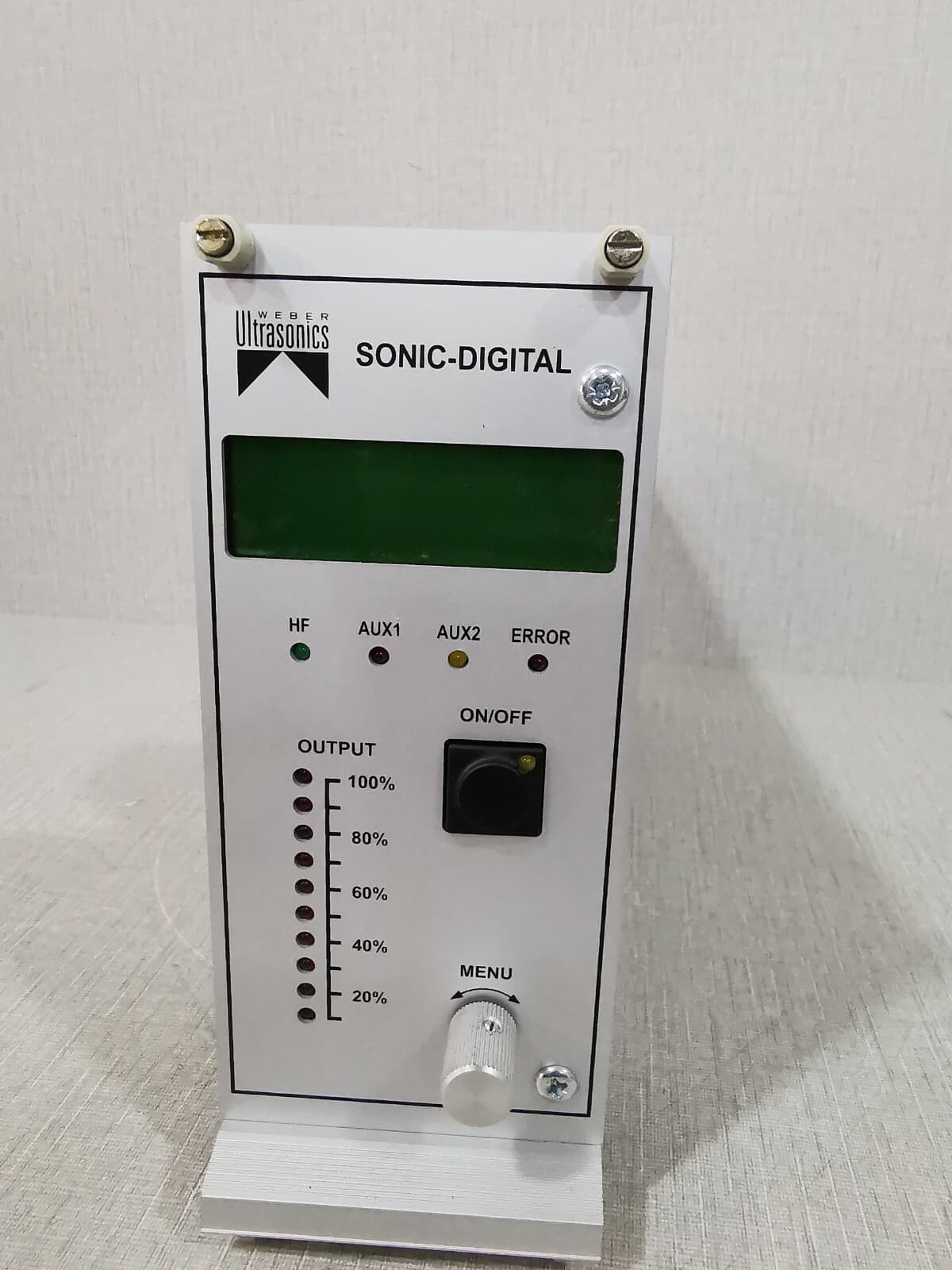 WEBER ULTRASONICS SONIC-DIGITAL GEN-TYPE WU600TDM40120 -W/O ORIGINAL BOX