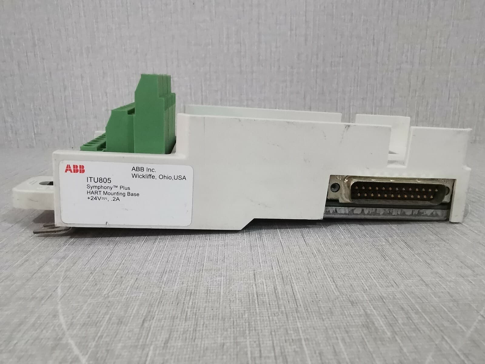 ABB ITU805 Symphony Plus Hart Mounting Base