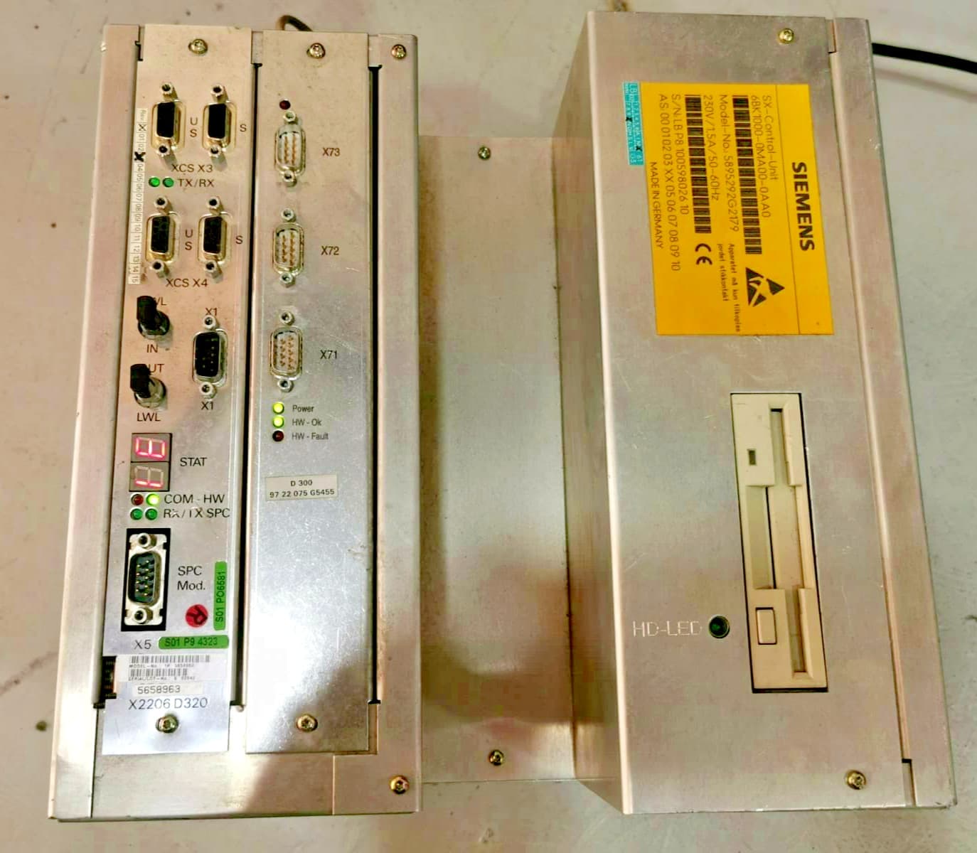 SIEMENS 5895292G2179 / 6BK1000-0MA00-0AA0 SX-CONTROL UNIT 230V- TRIED & TESTED