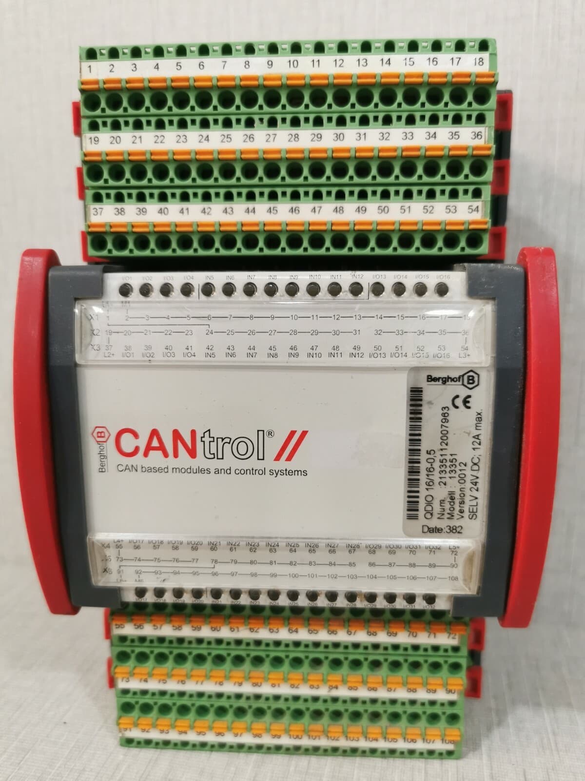 Berghof CANtrol 13351 Module QDIO 16/16-0 5