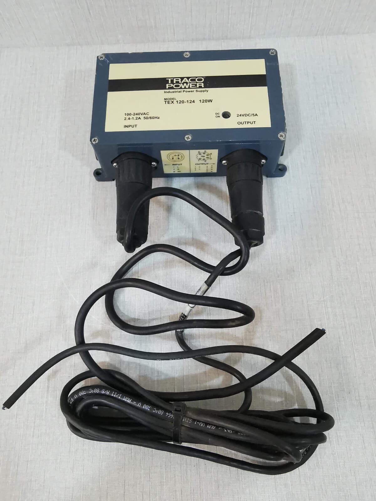 TRACO POWER TEX 120-124 120W POWER SUPPLY