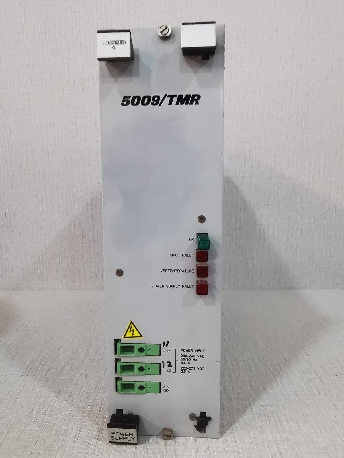 5009/TMR WOODWARD 5501-381 REV. E MicroNet TMR Power Supply 5009TMR 220 VOLT