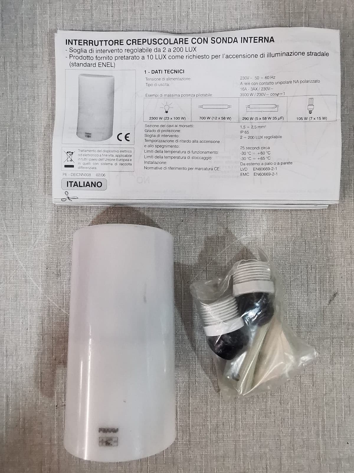 ELECTRIC PERRY 1IC 7245 Light Control