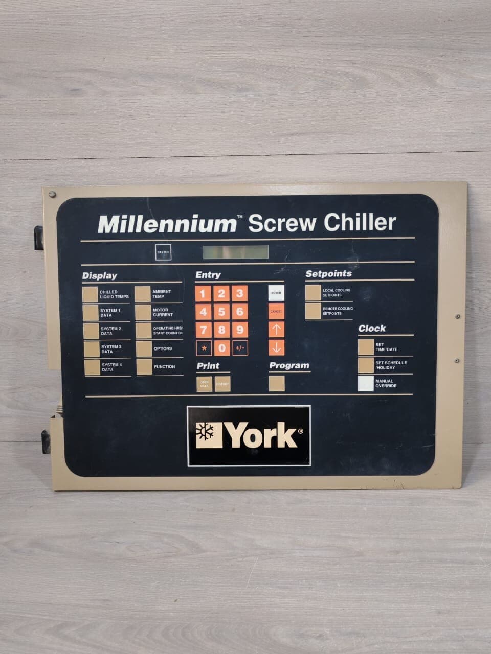YORK YK-024-30910-000 MILLENNIUM SCREW CHILLER MICRO PANEL KEYPAD
