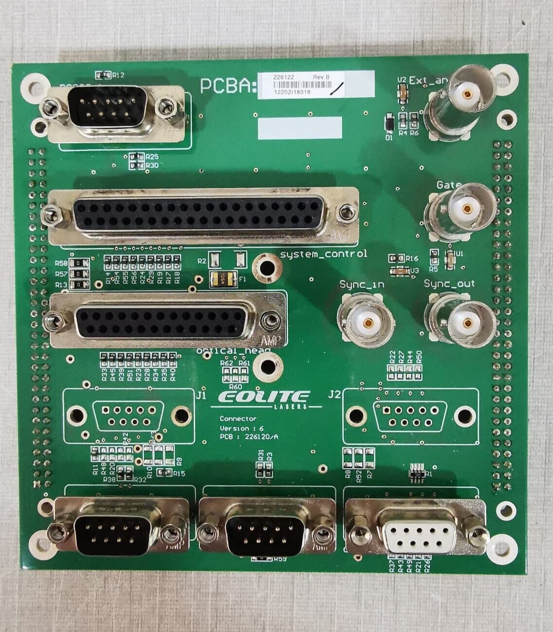 EOLITE PCBA 226122 Rev. B / PCB 226120/A PCB Board