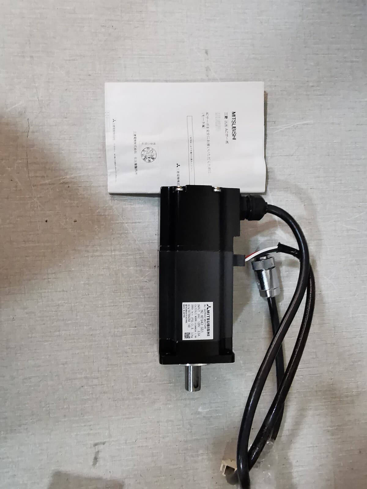 MITSUBISHI HC-KFS43-S51 AC SERVO MOTOR 129V