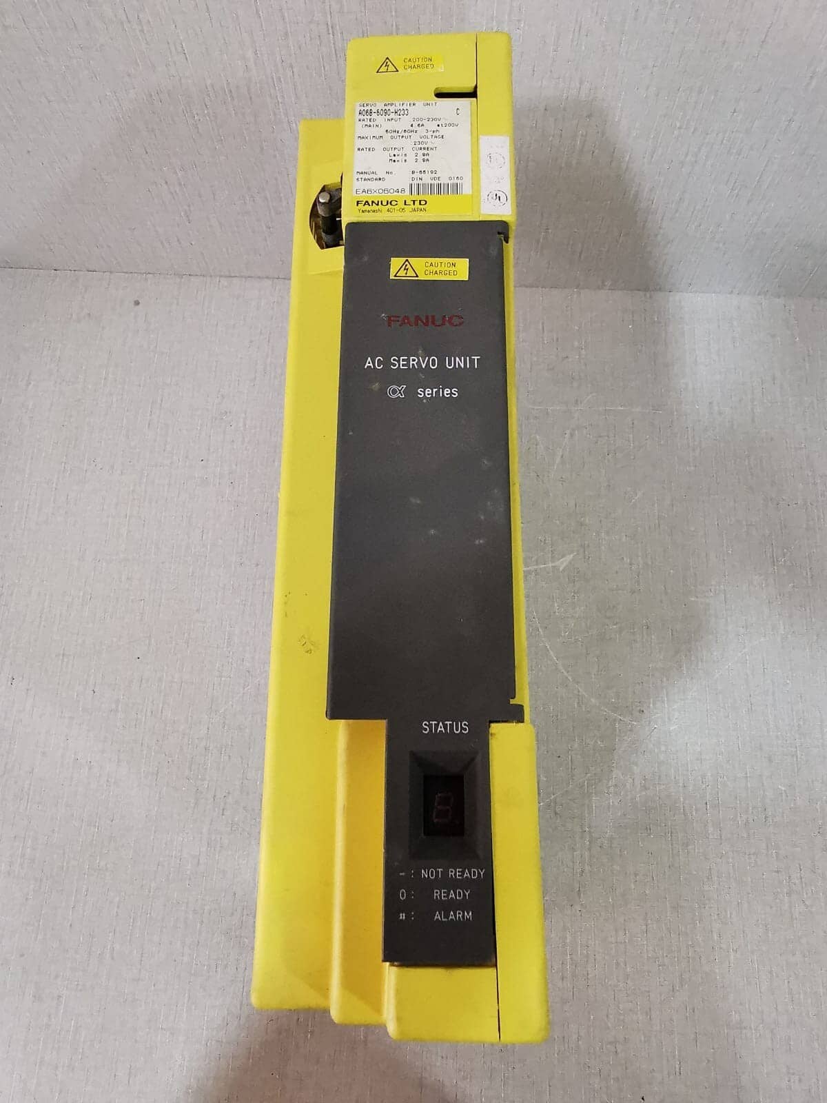 FANUC A06B-6090-H233 SERVO AMPLIFIER UNIT