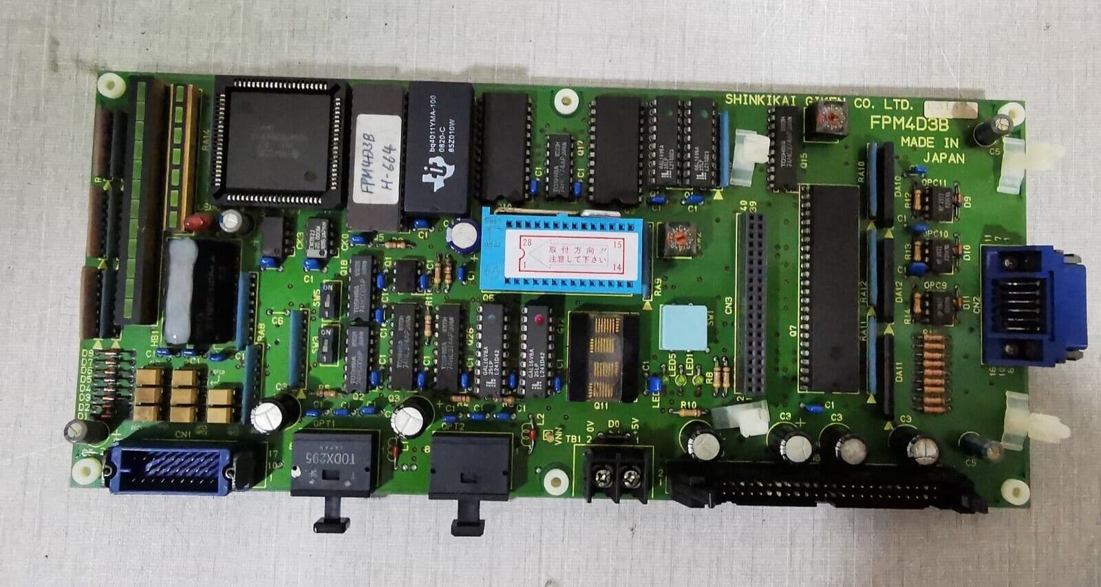 SHINKIKAI GIKEN FPM4D3B CONTROL BOARD D31421