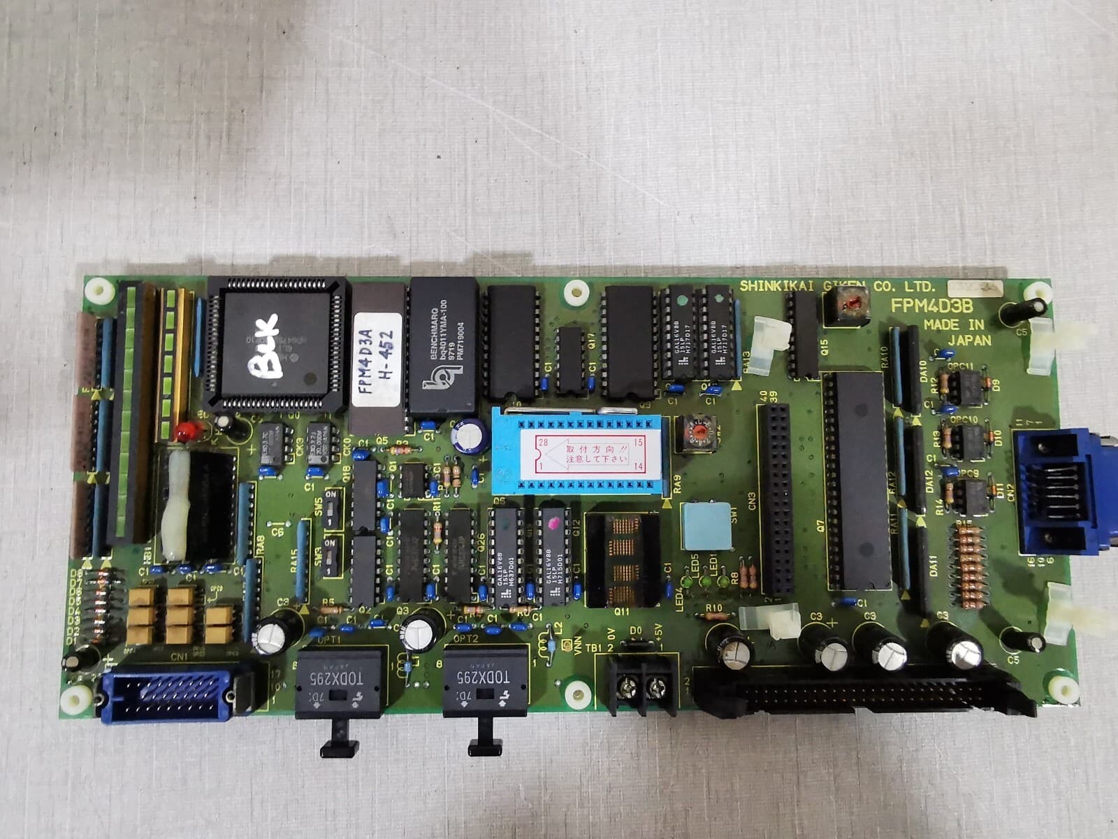 SHINKIKAI GIKEN FPM4D3B CONTROL BOARD D32236