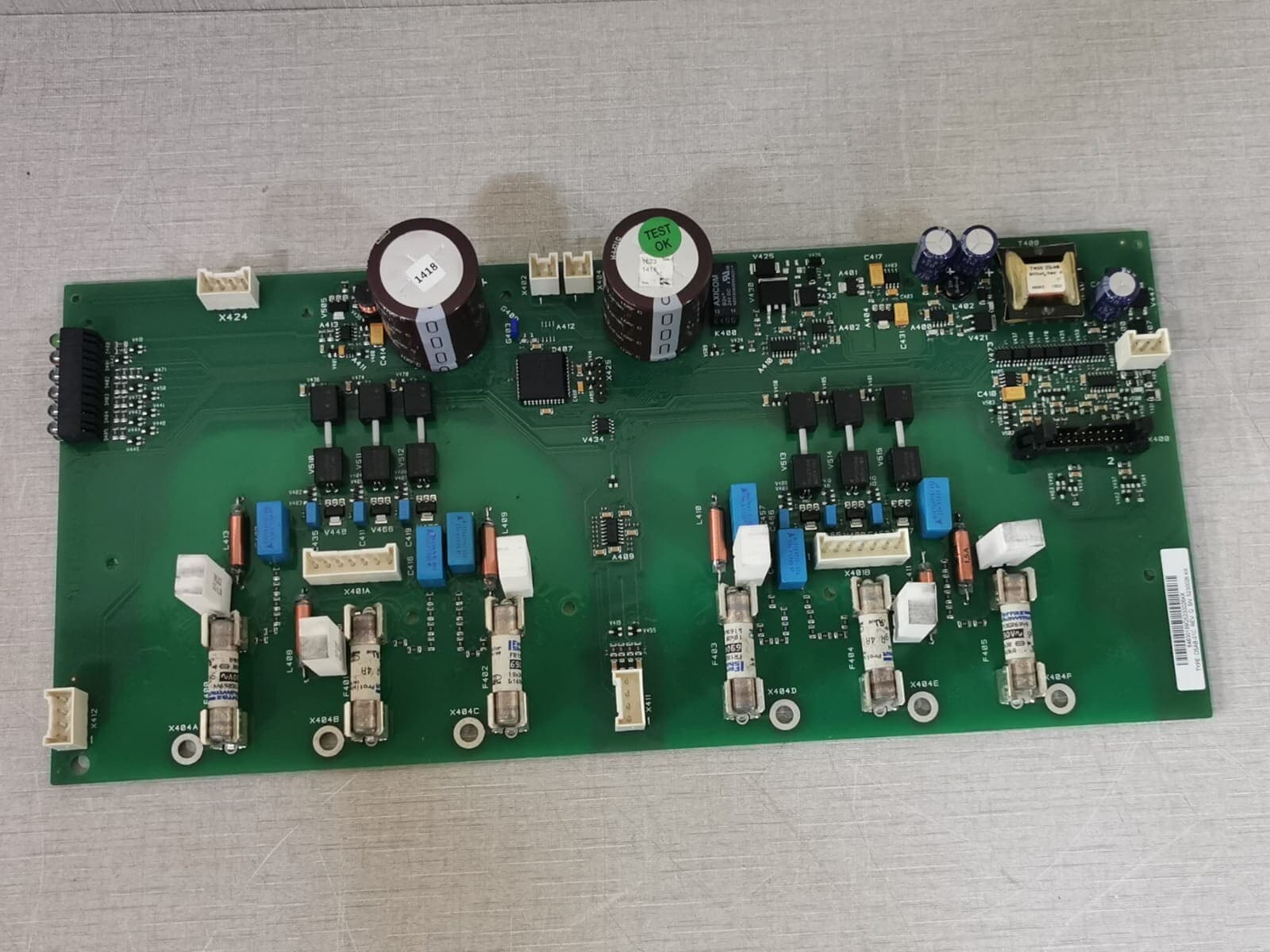 ABB DSAB-01C REV: Q 64630199 Trigger PCB Board - WITH FILTHY BOX