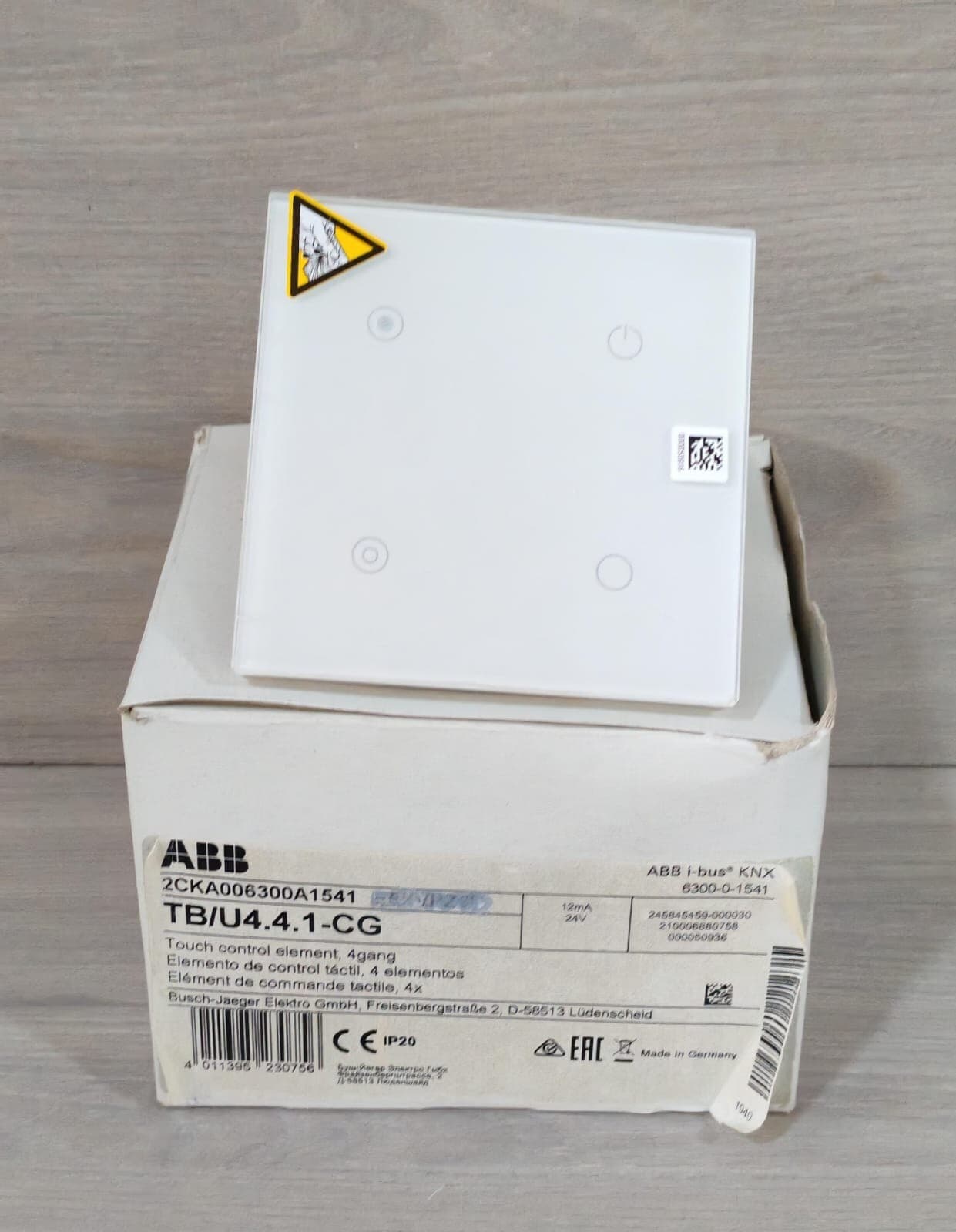ABB TB/U4.4.1-CG 2CKA006300A1541 TOUCH CONTROL