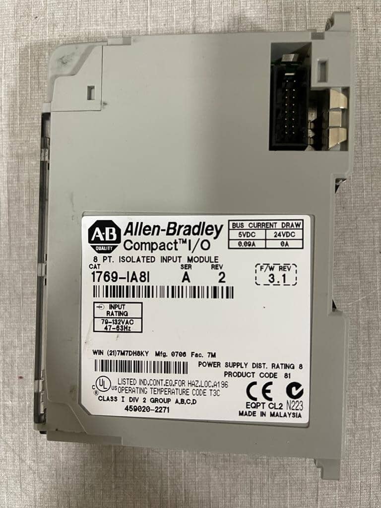 Allen Bradley 1769-IA8I Isolated Input Module