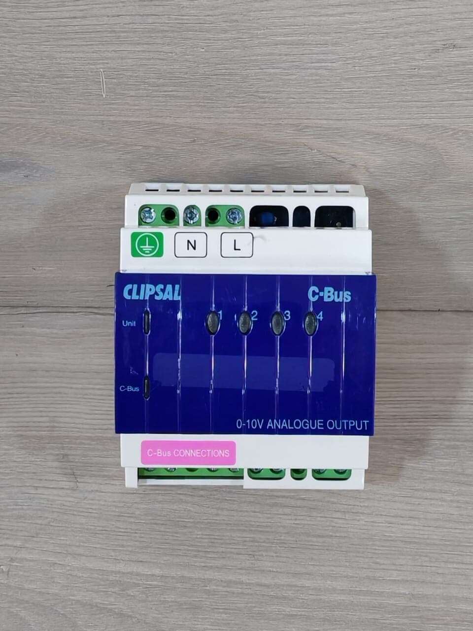 L5504AMP Clipsal C-Bus2 4-Channel Analog Output Unit (Mfg. 2020)
