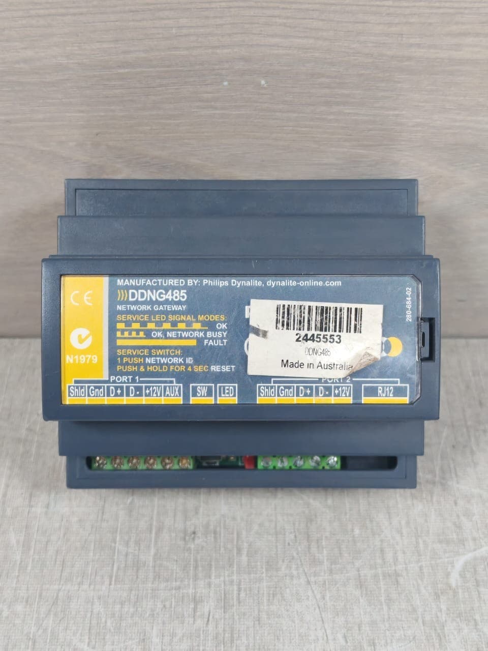 PHILIPS Dynalite DDNG485 NETWORK GATEWAY