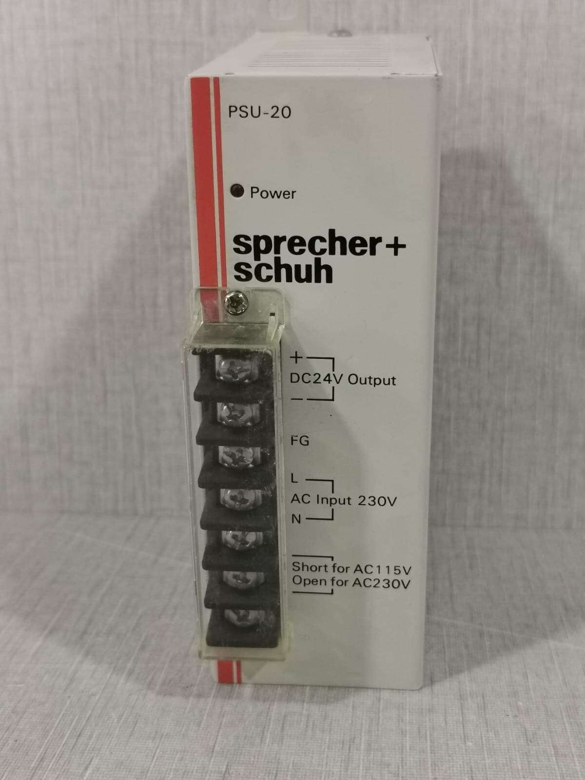 Sprecher+Schuh PSU-20 Power Supply