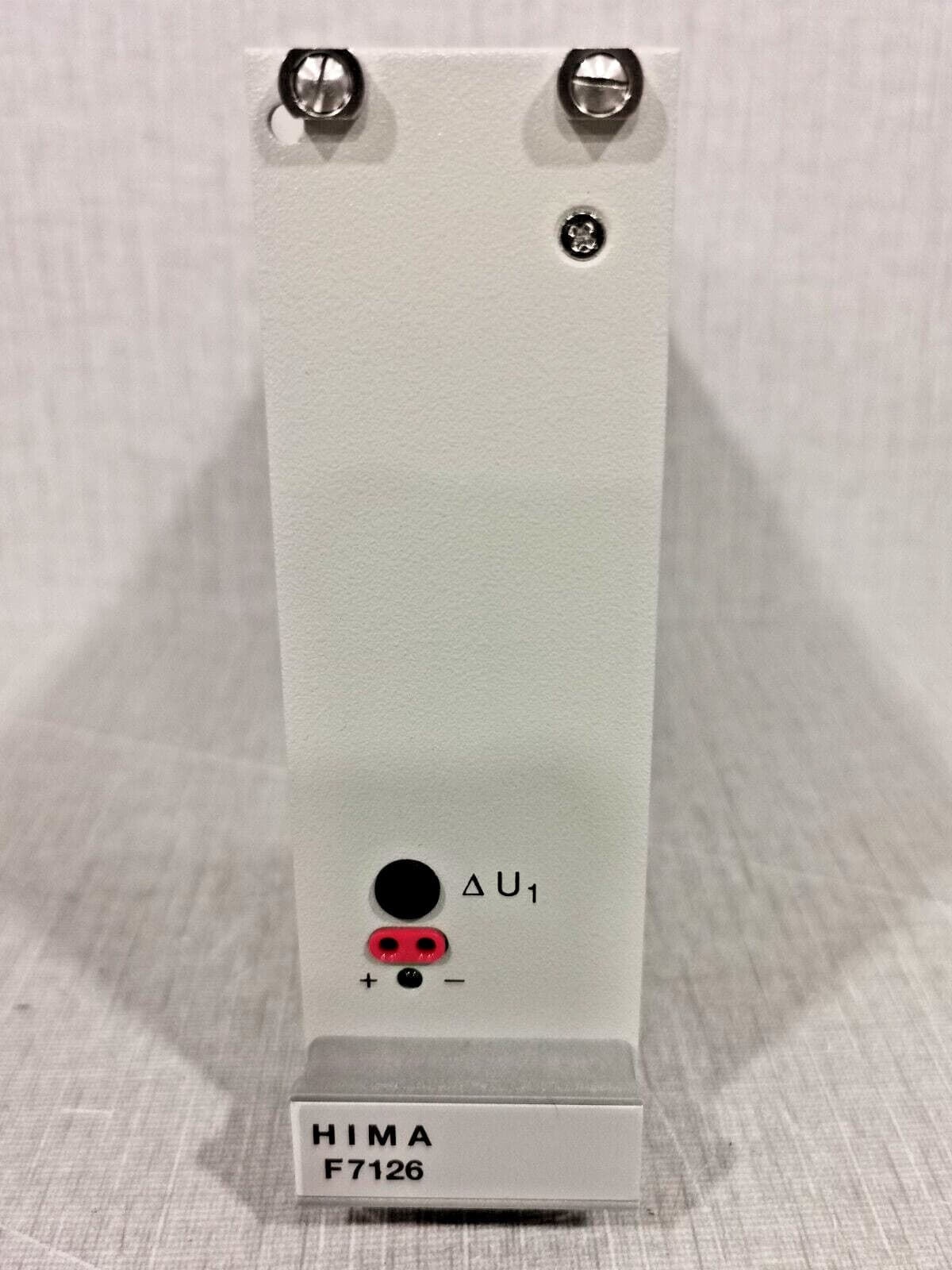HIMA F 7126 MODULE 99 0000111 REV 00 24V-/5-,10A- NEW WITH FILTHY BOX