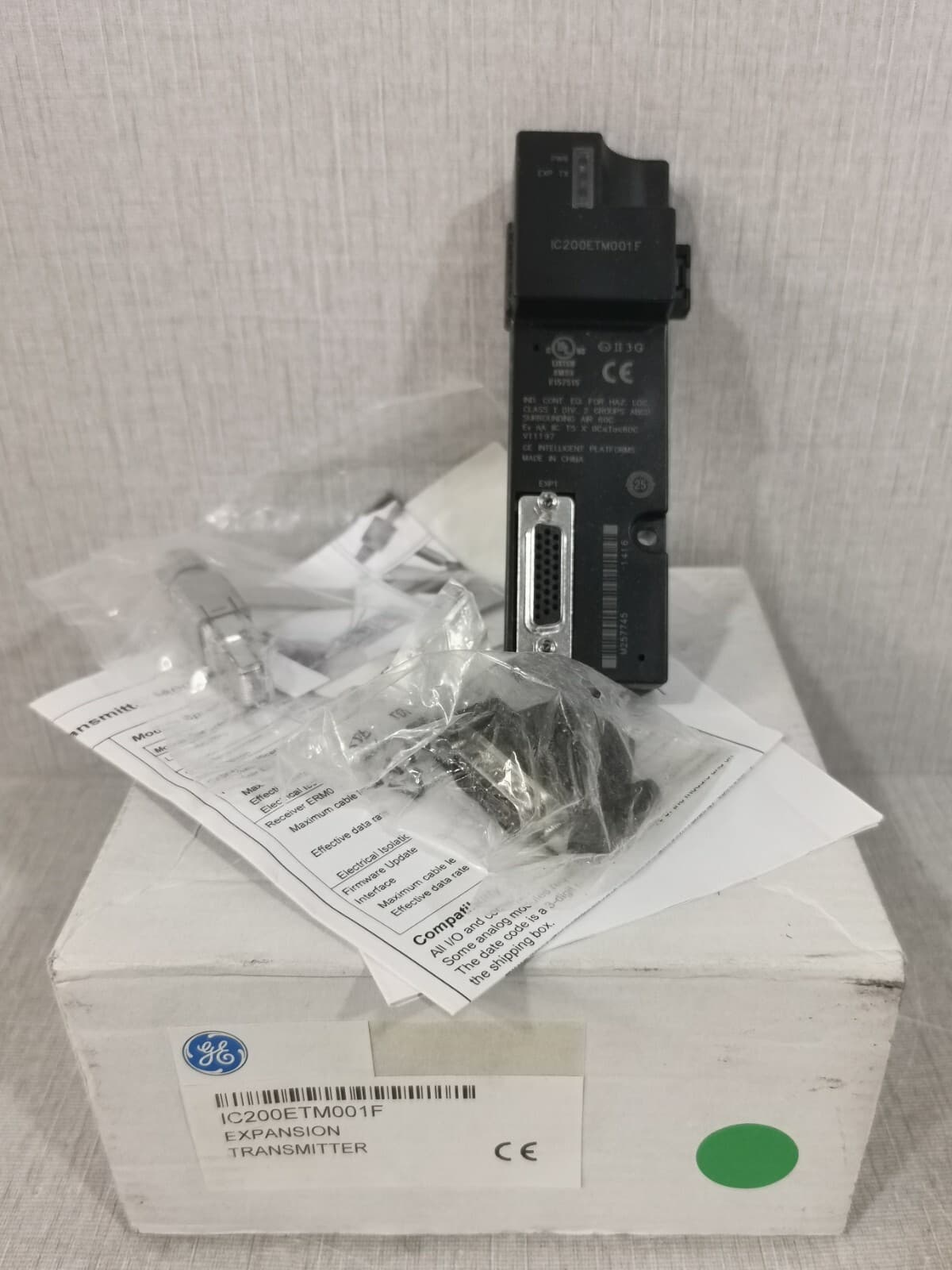 GE FANUC IC200ETM001F EXPANSION TRANSMITTER