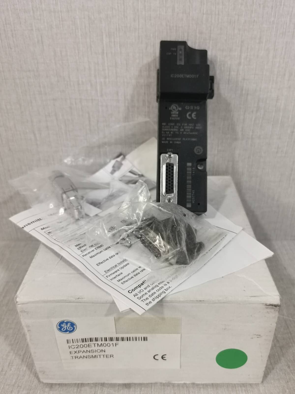 GE FANUC IC200ETM001F EXPANSION TRANSMITTER