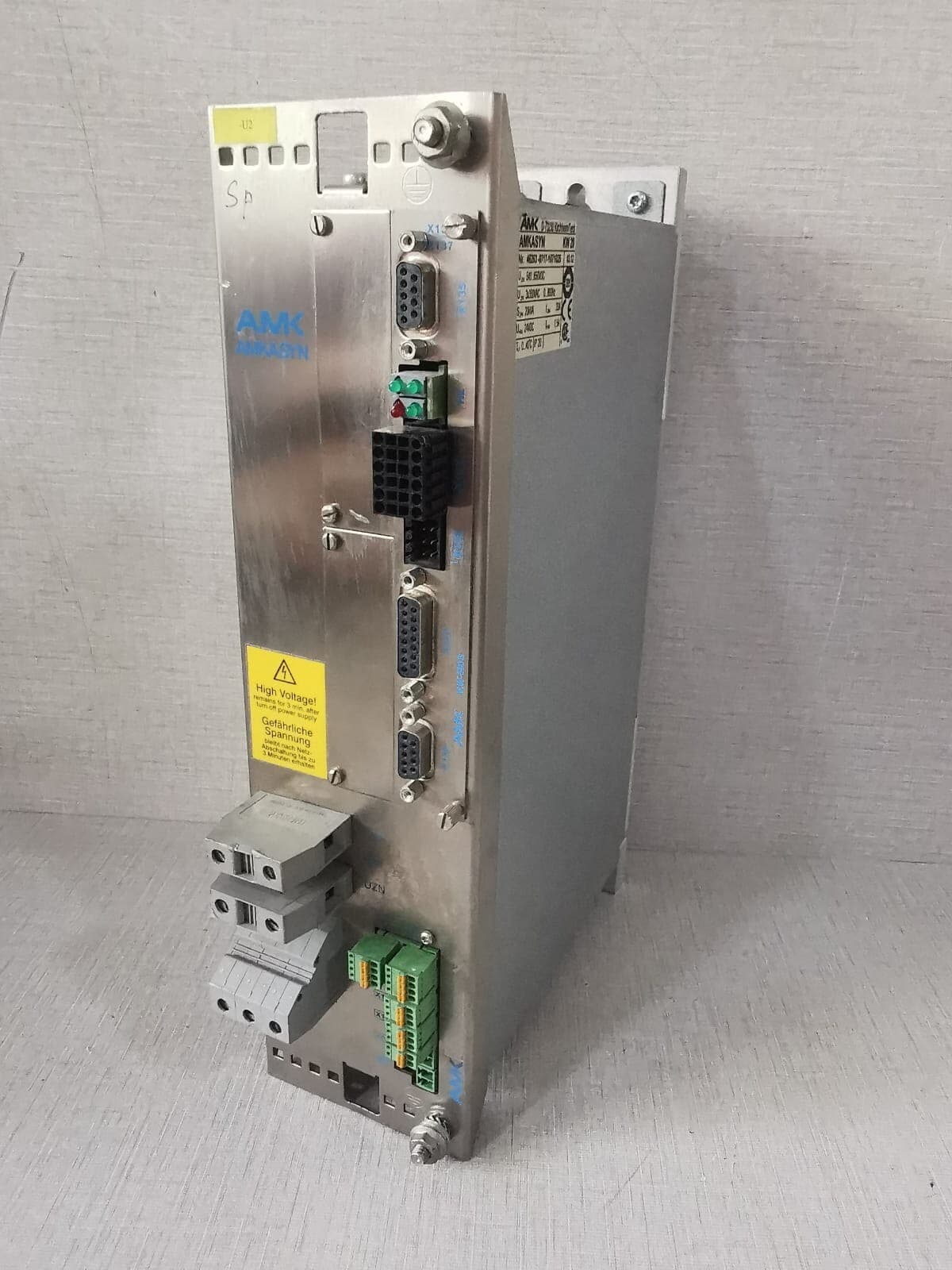 AMK AMKASYN KW20 D-73230 KIRCHHEIM/ TECK POWER MODULE 24VDC