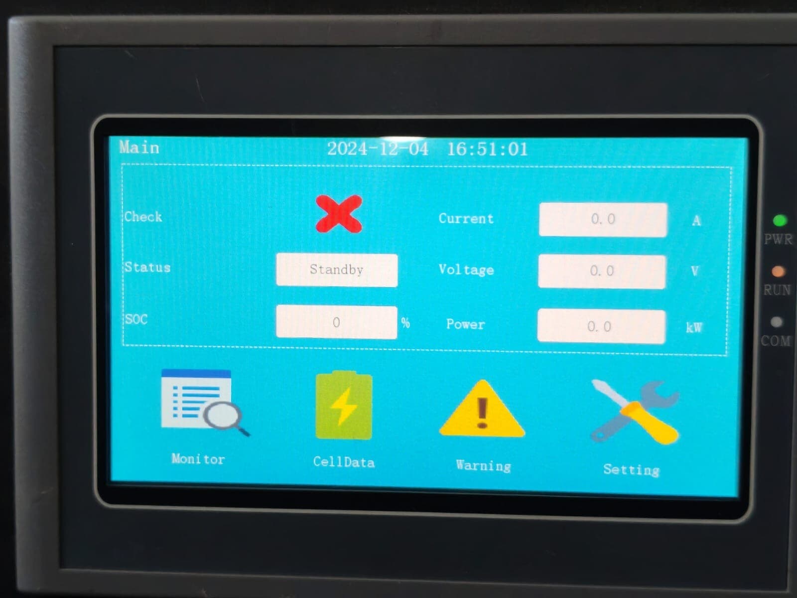 GBMS LU-GBMS-D-L CONTROL PANEL