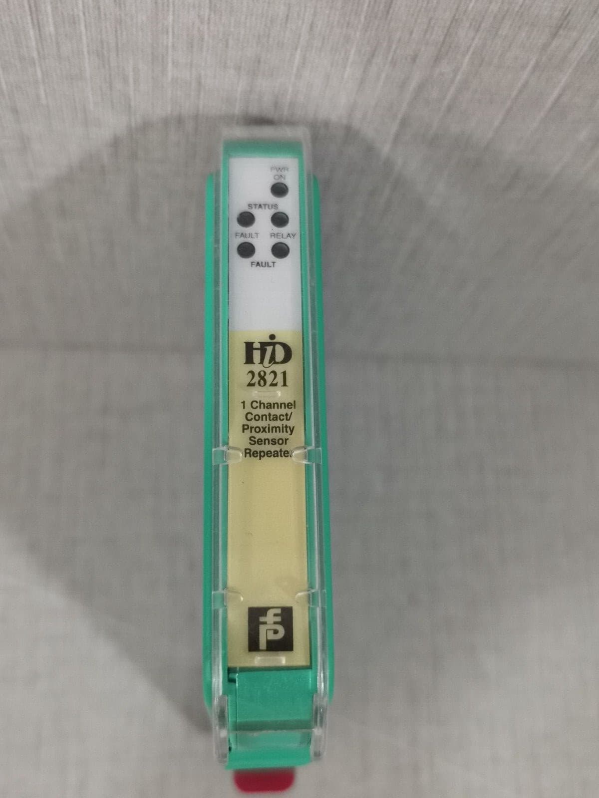 PEPPERL+FUCHS ELCON HiD 2821 1 CH. ISOLATING CONTACT Part No.121540