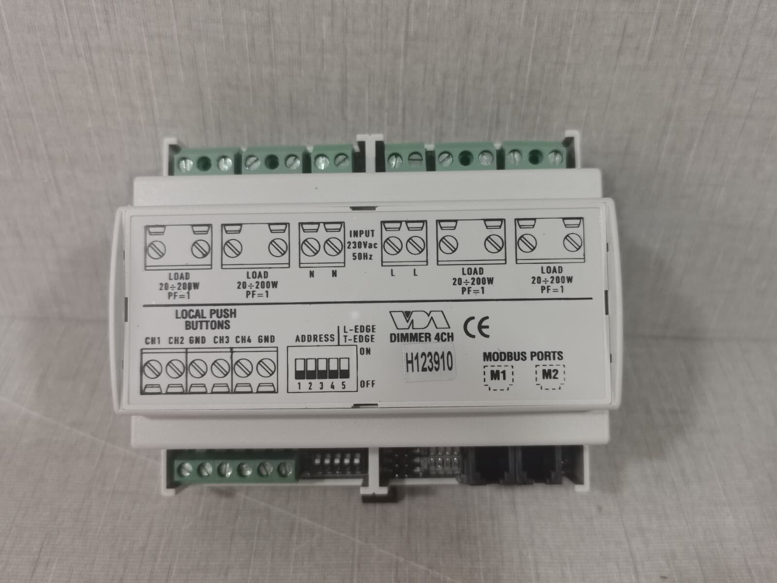 KARNEL VDA DIMMER 4CH 200 W MOSFET 01239.101