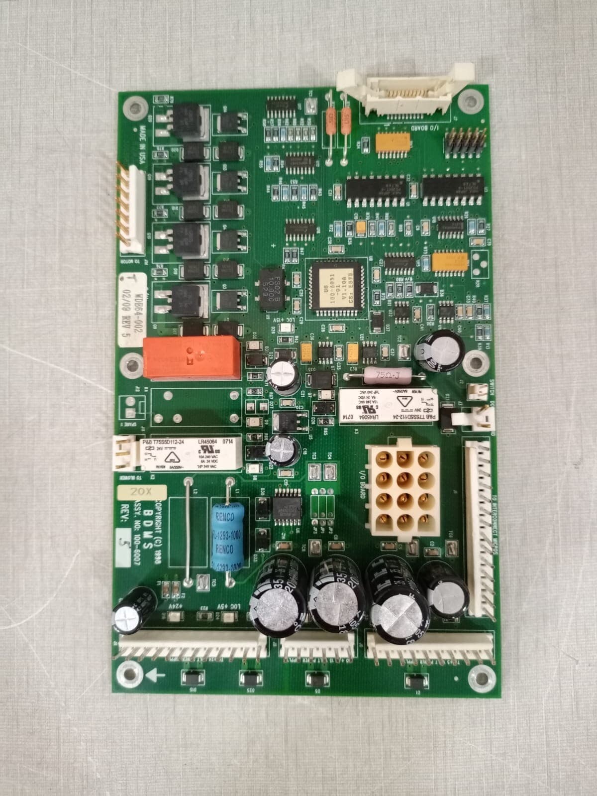 BDMS 100-6007 Rev 5 Control Board