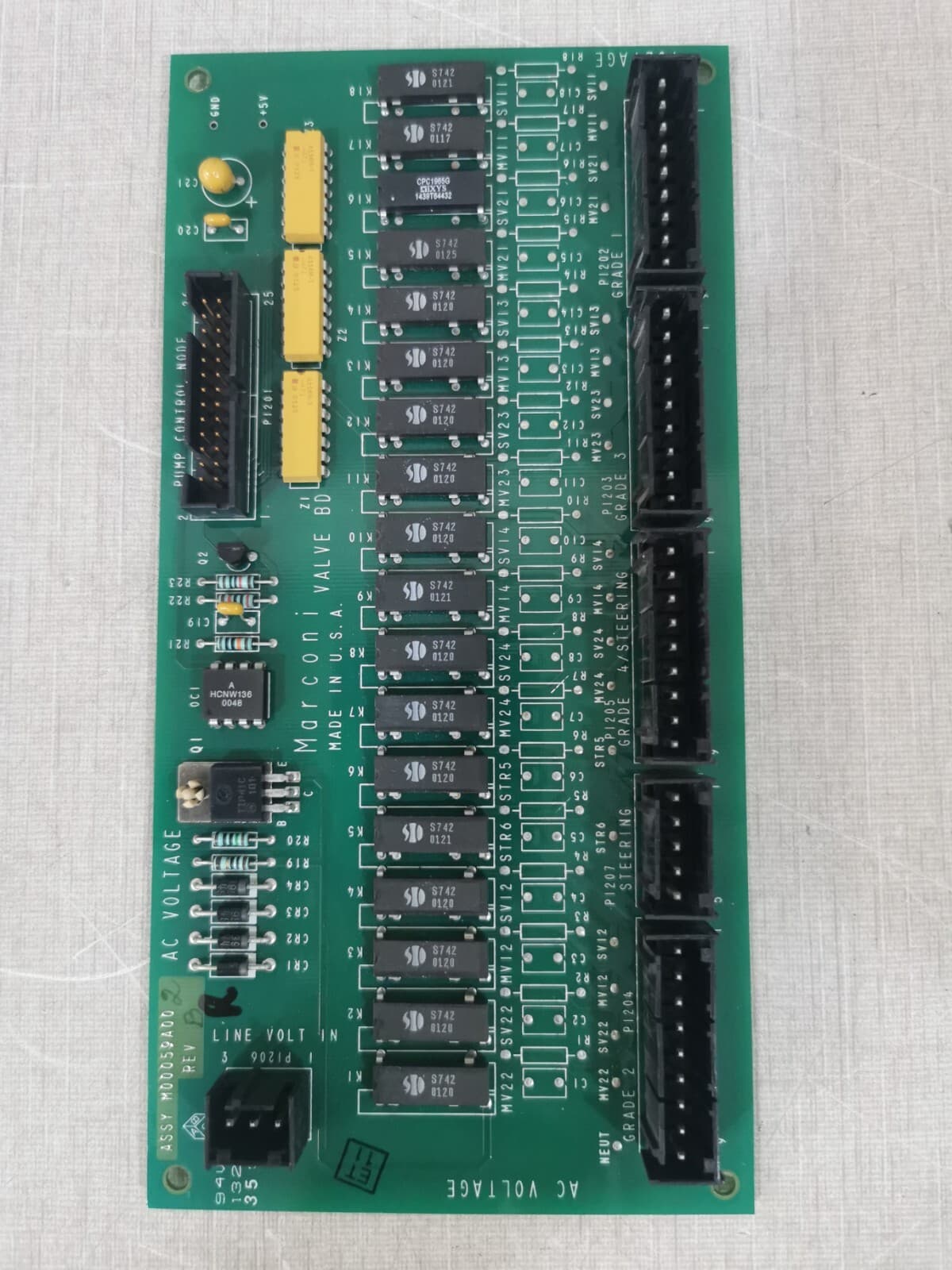 Gilbarco ASSY M00059A002 Rev R Control Board