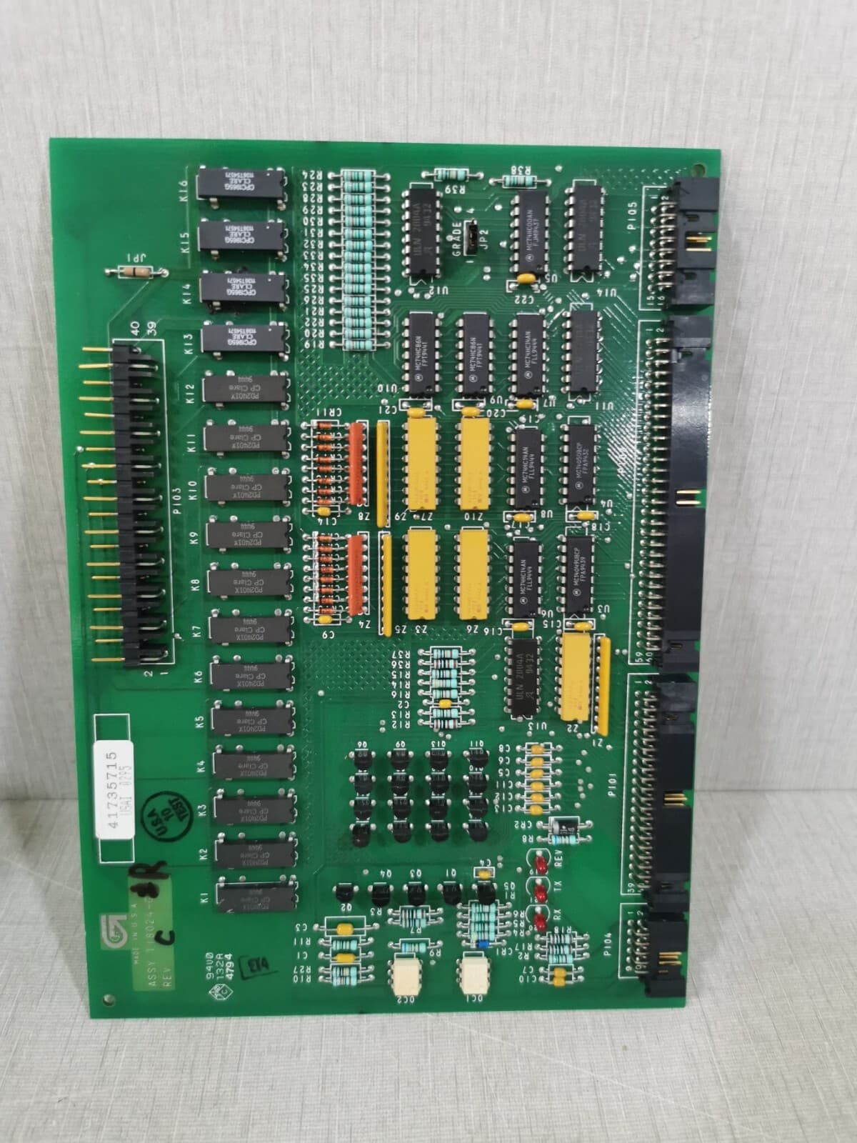 Gilbarco ASSY T18024-G1R REV.C Interface Board