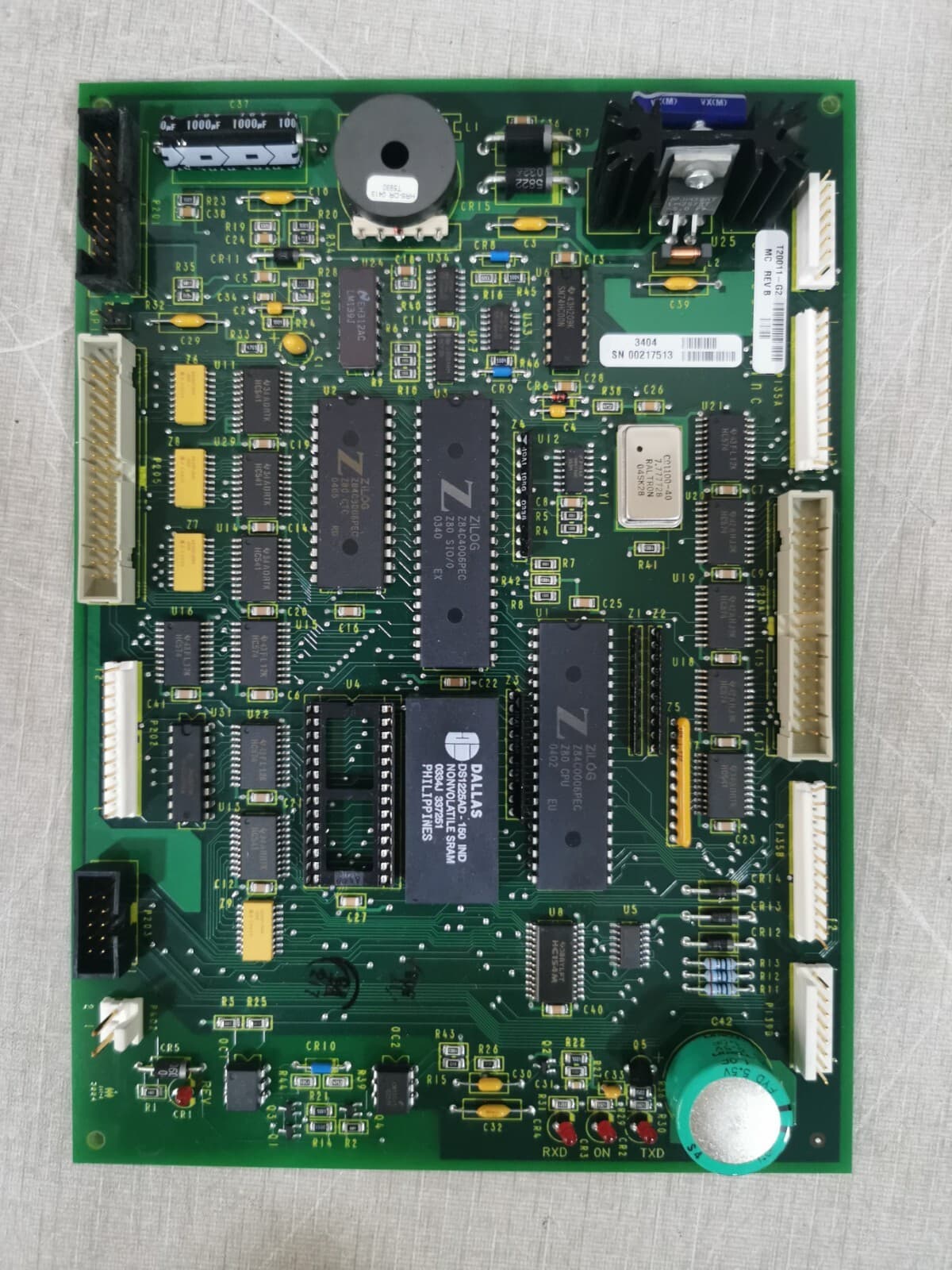 Gilbarco ASSY T20011-G2 MC REV.B Control Board