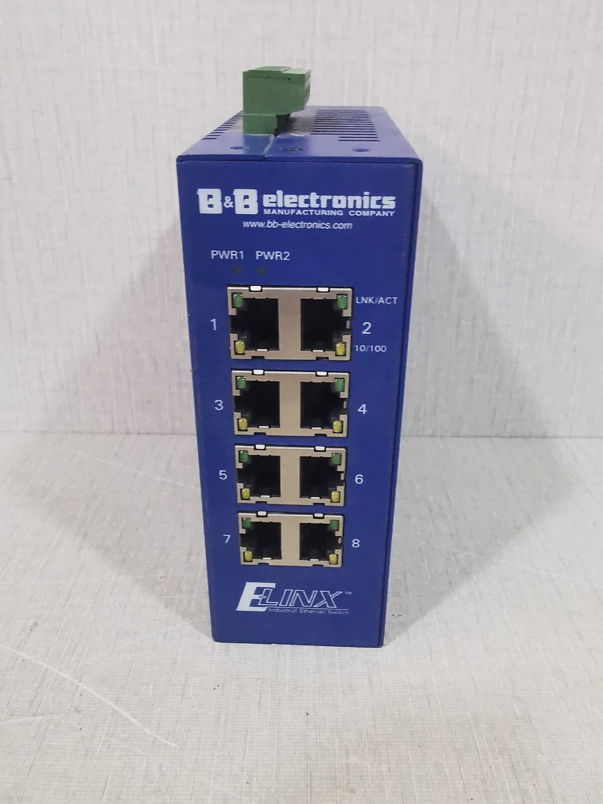 ELINX B&B Electronics EIR308 Ethernet Switch 8 Copper Ports