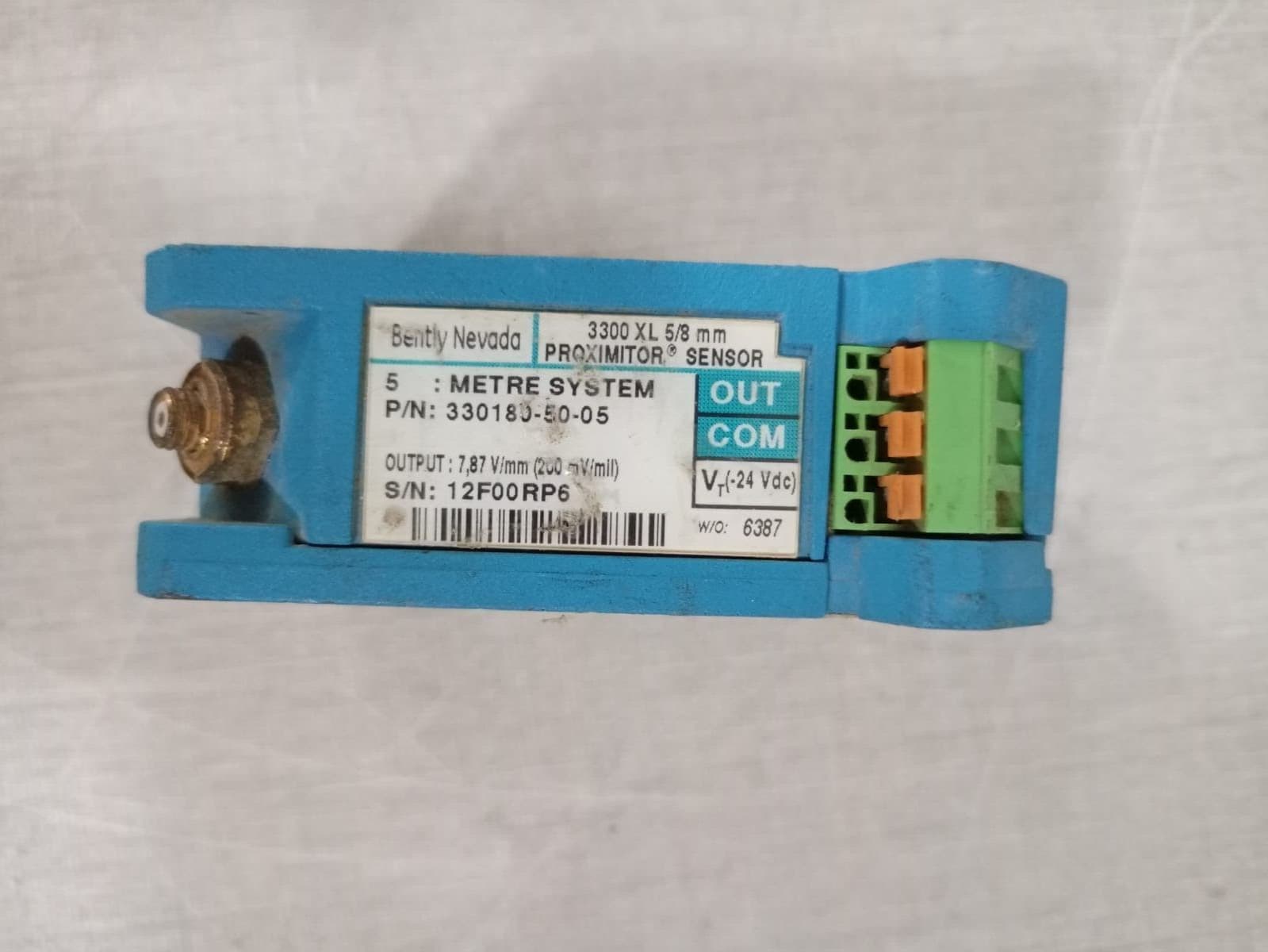 Bently Nevada 3300 XL 5/8 mm PROXIMITOR SENSOR 330180-50-05