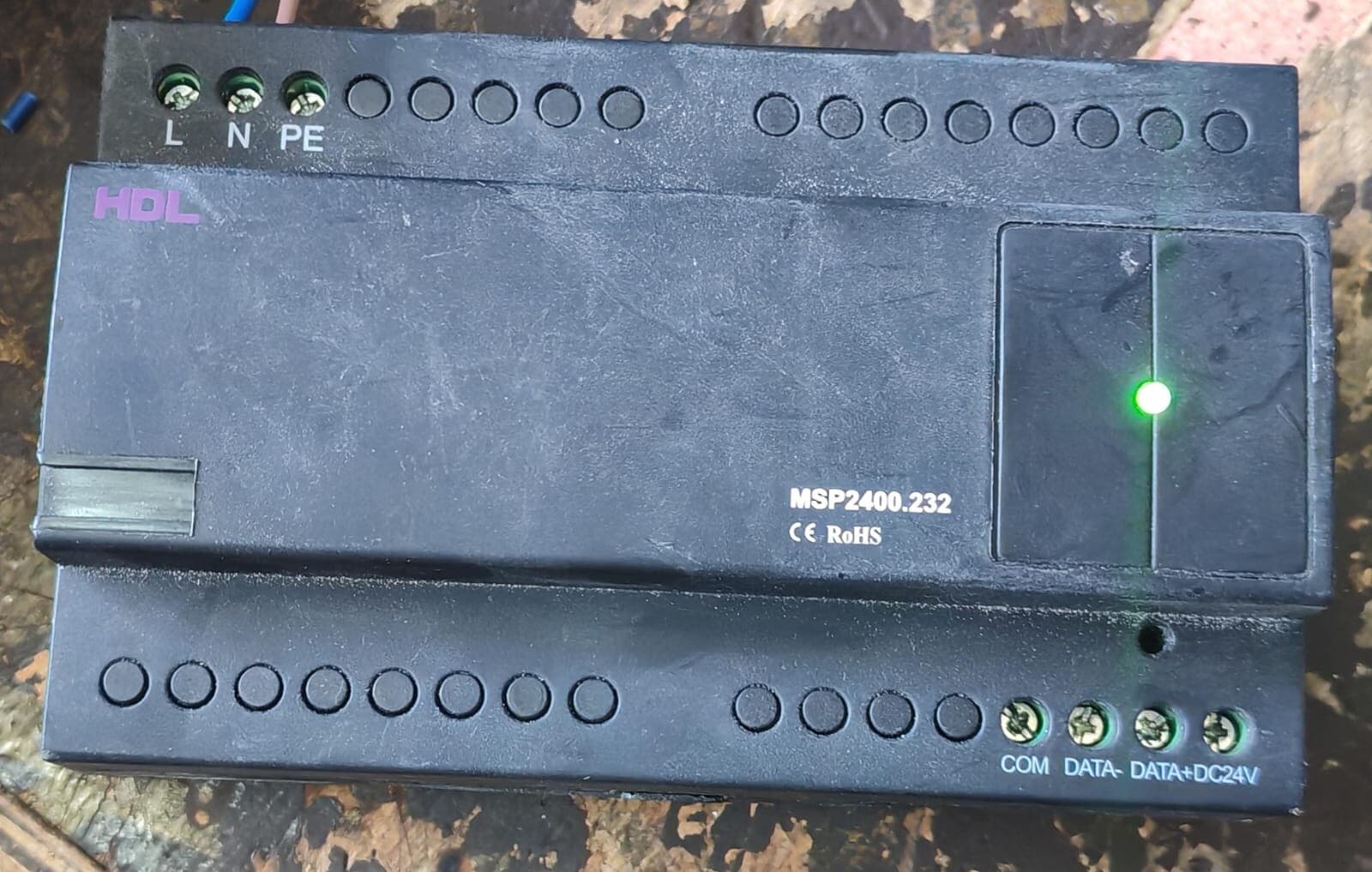 HDL MSP2400.232 / SB-DN-PS2.4A | HDL DC24V 2400mA POWER SUPPLY