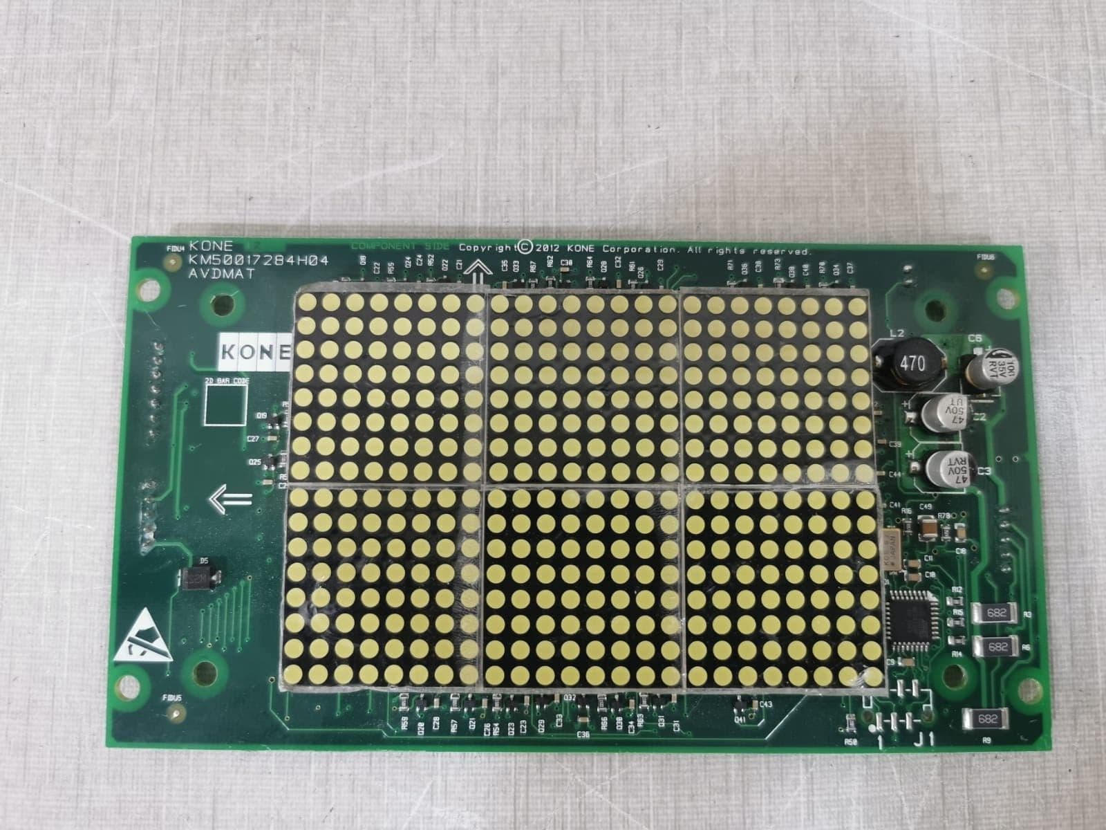KONE KM50017284H04 AVDMAT PCB Board