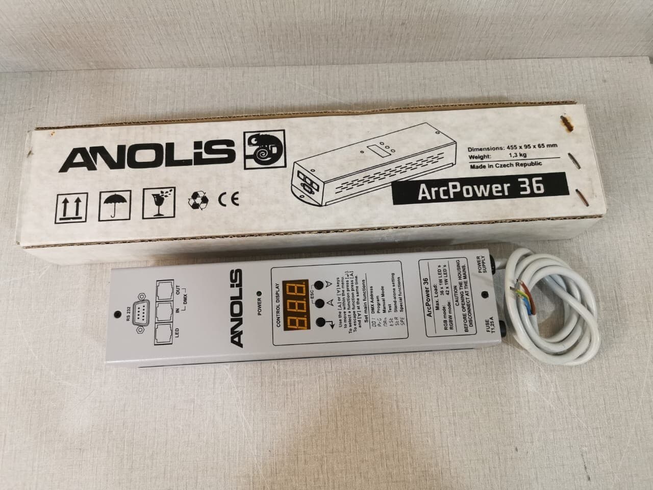 Anolis ArcPower 36 Power Supply 90-250V/50-60Hz WITH FHILTY BOX