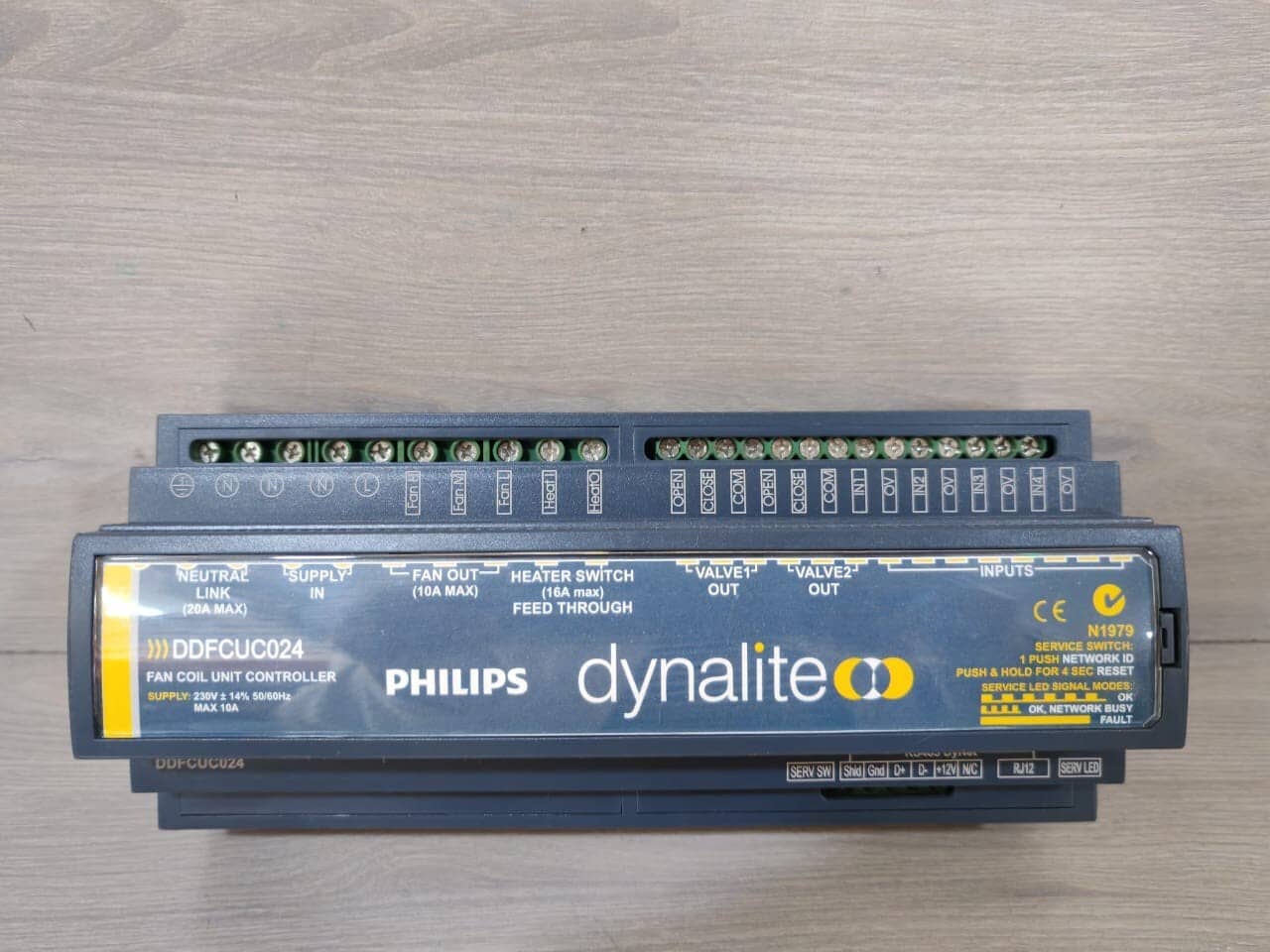 PHILIPS DYNALITE DDFCUC024 FAN COIL UNIT CONTROLLER