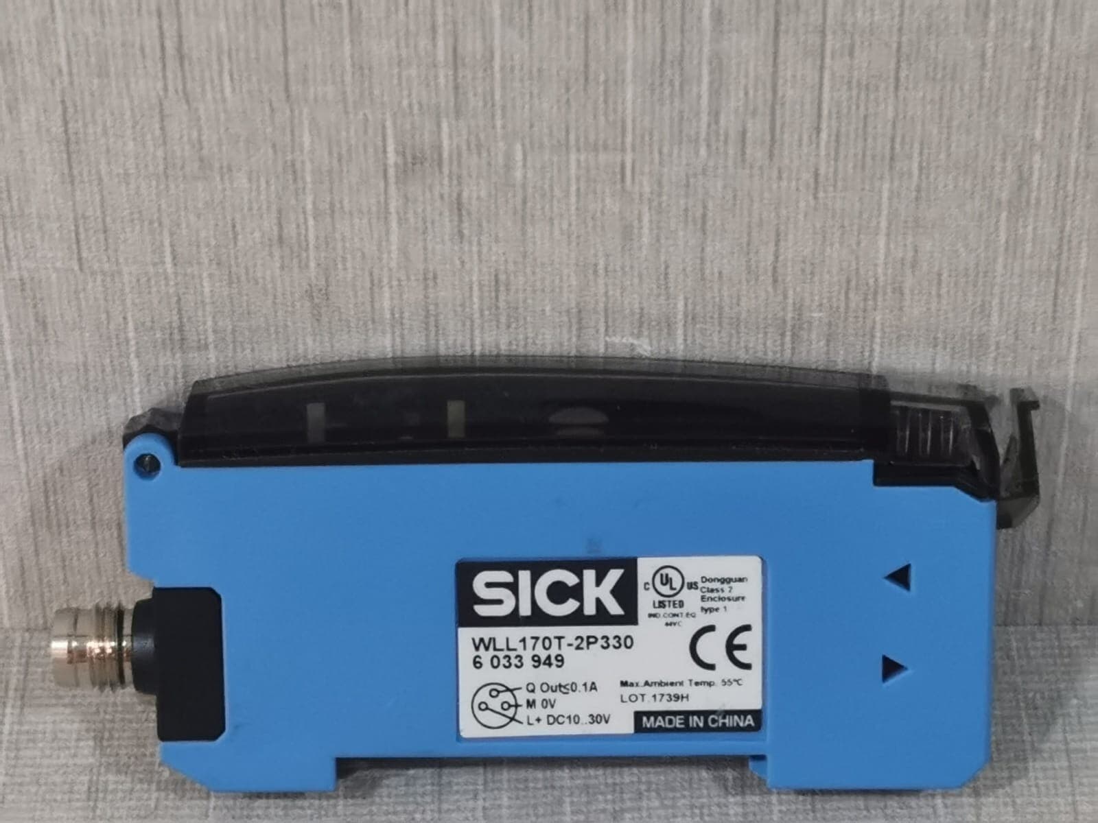 Sick WLL170T-2P330 Light Guide Fiber-optical Sensor Dc 10-30v