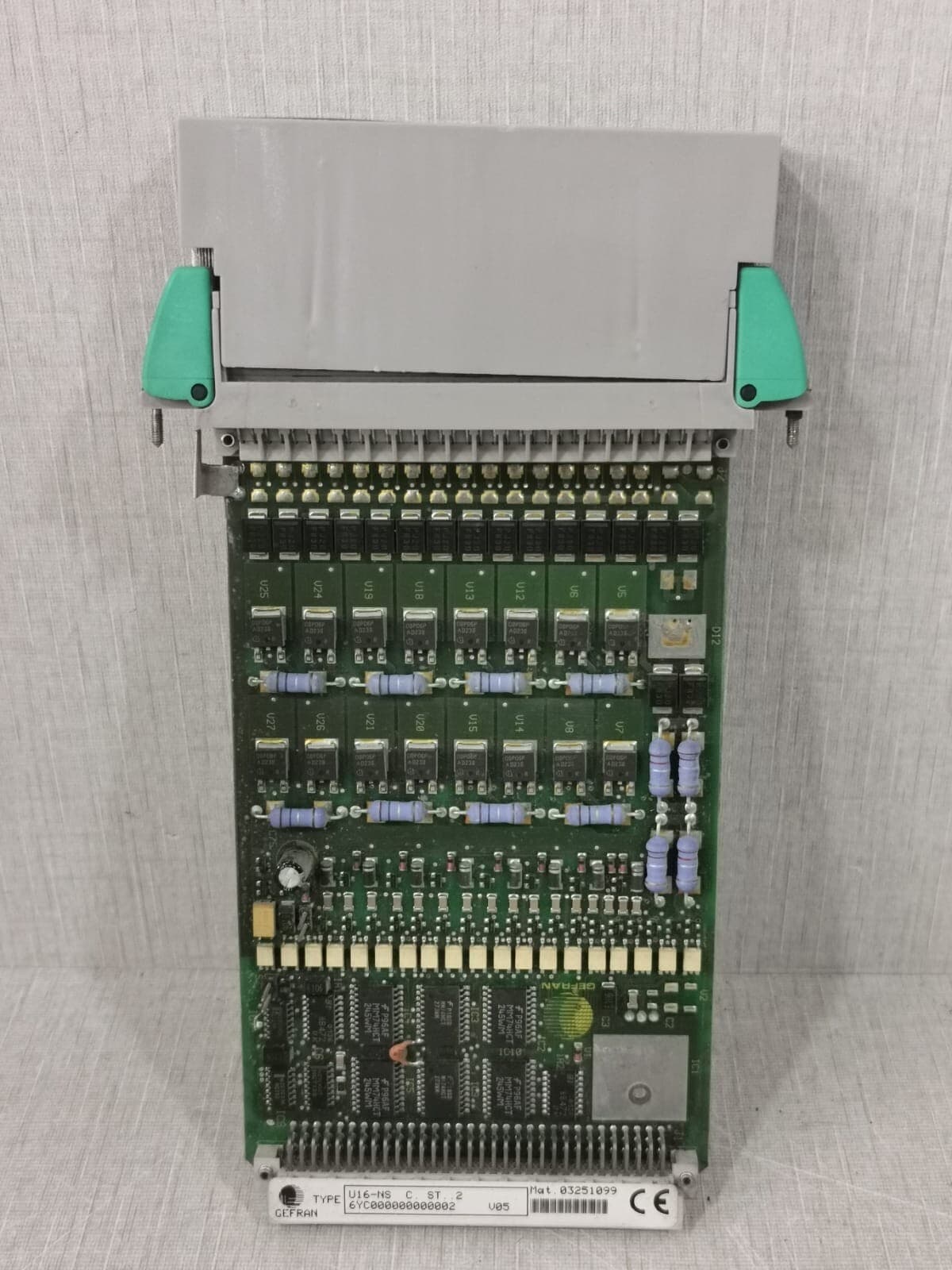 GEFRAN U16-NS 6YC000000000002 V05 C.ST.2 Printed Circuit Board 448502