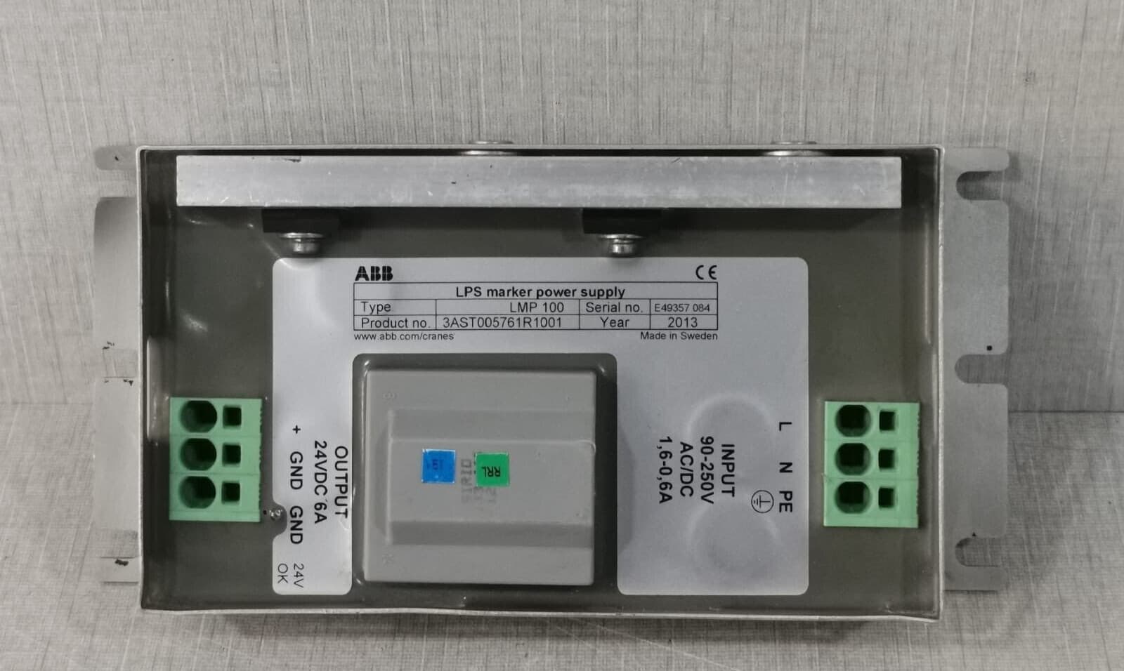 ABB 3AST005761R1001 LPS marker power supply LMP 100