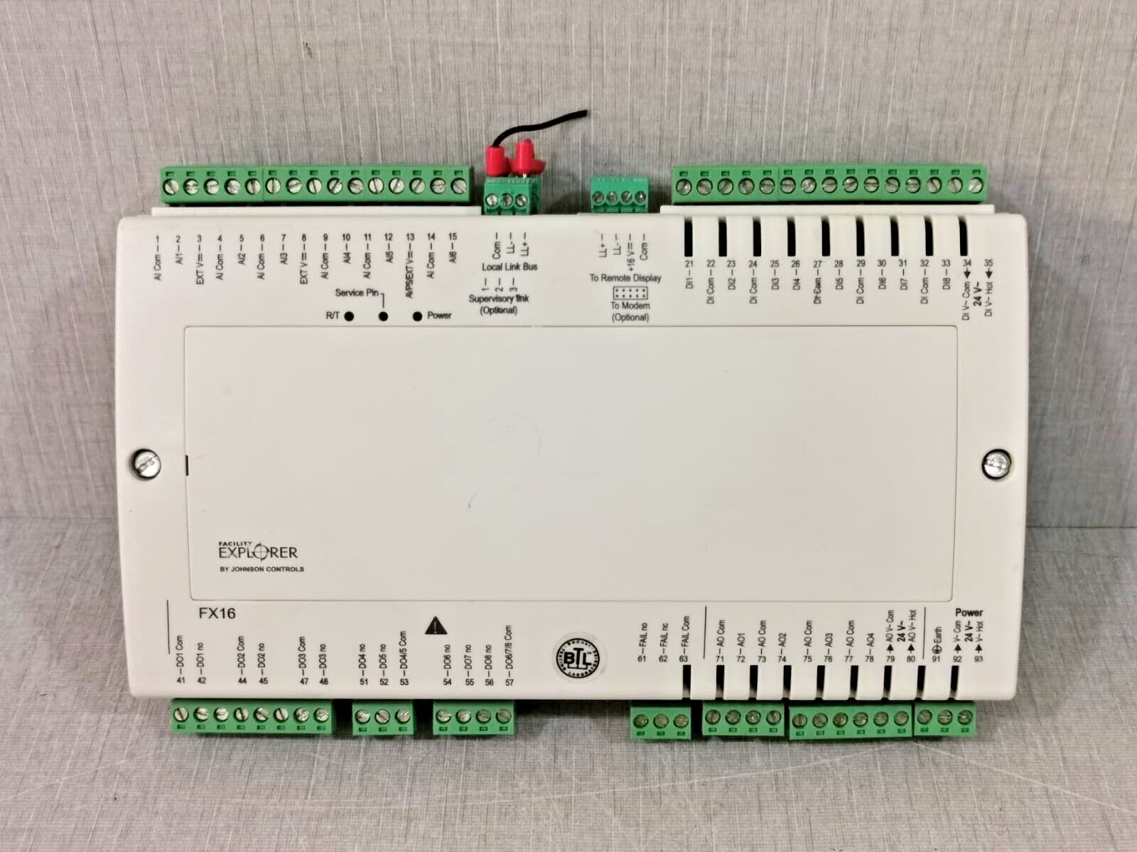Johnson Controls FX16 LP-FX16X04-000C / LPFX16X04000C Controller Ver.B