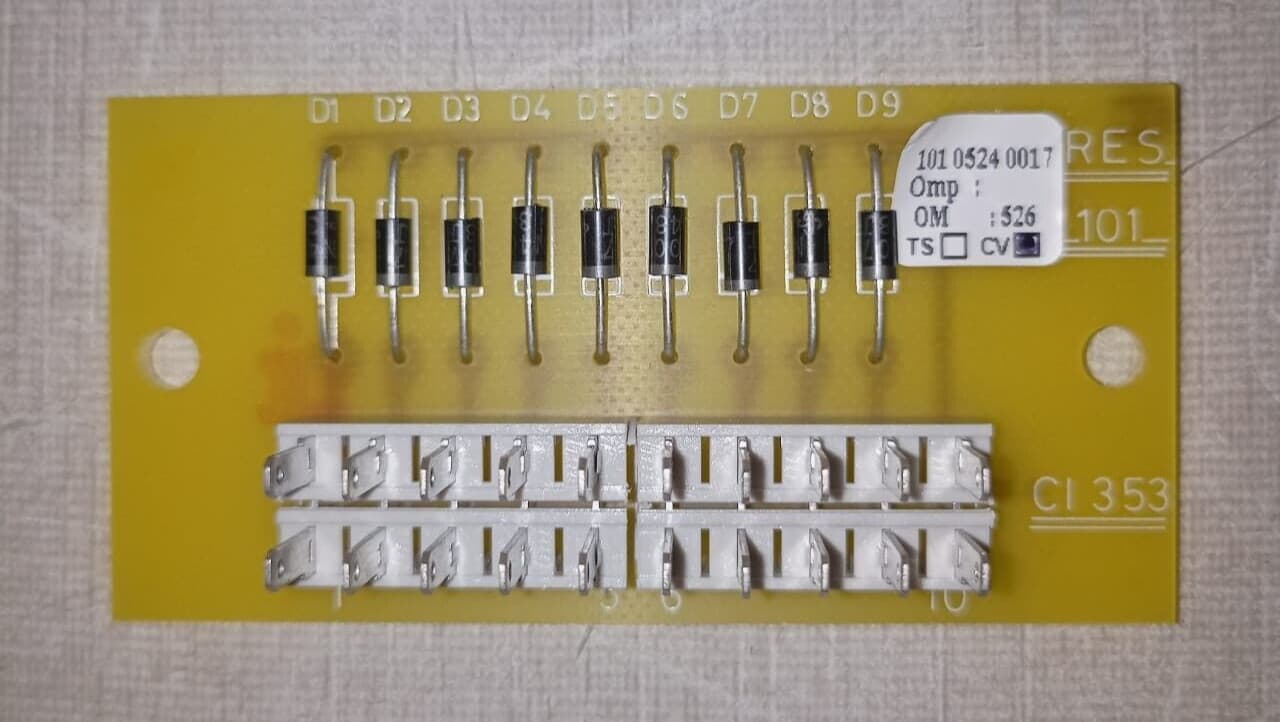 COREDEL CI 353 / 101 0524 0017 CV CIRCUIT BOARD