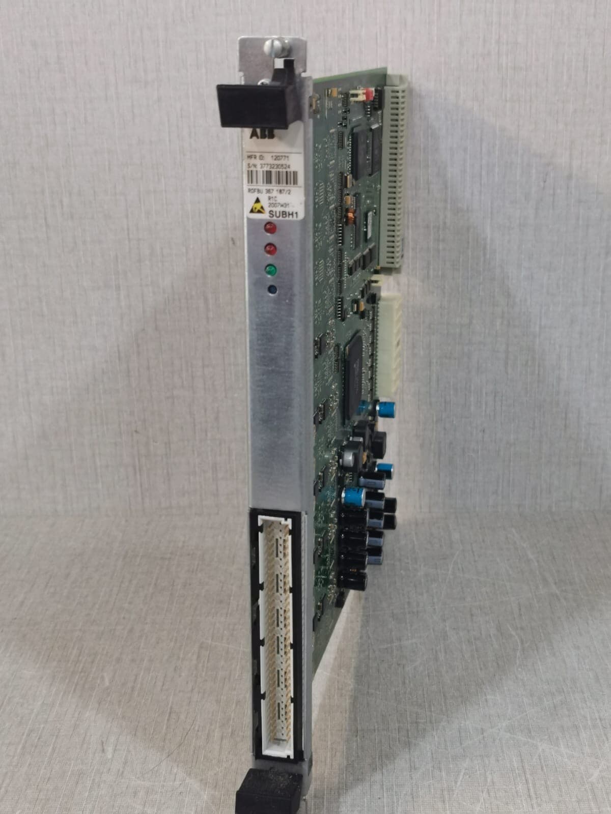 ABB ROFBU 367 187/2 R1C 2007W31 SUBH1 120771 Mother Board