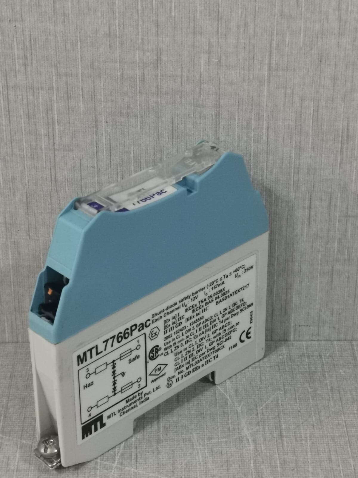 MTL7766PAC SHUNT-DIODE SAFETY BARRIER