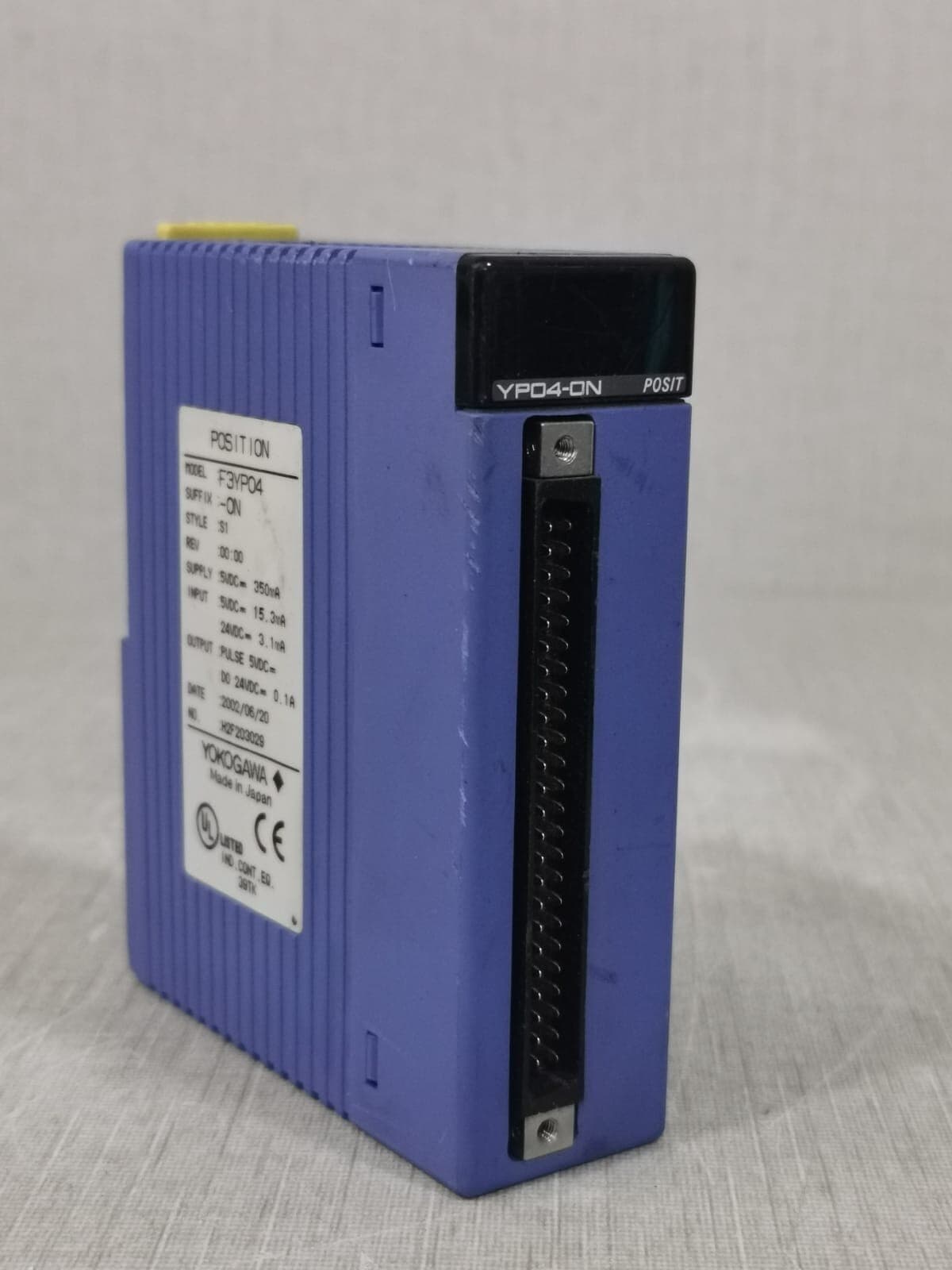 Yokogawa F3YP04-0N Module / YP04-0N